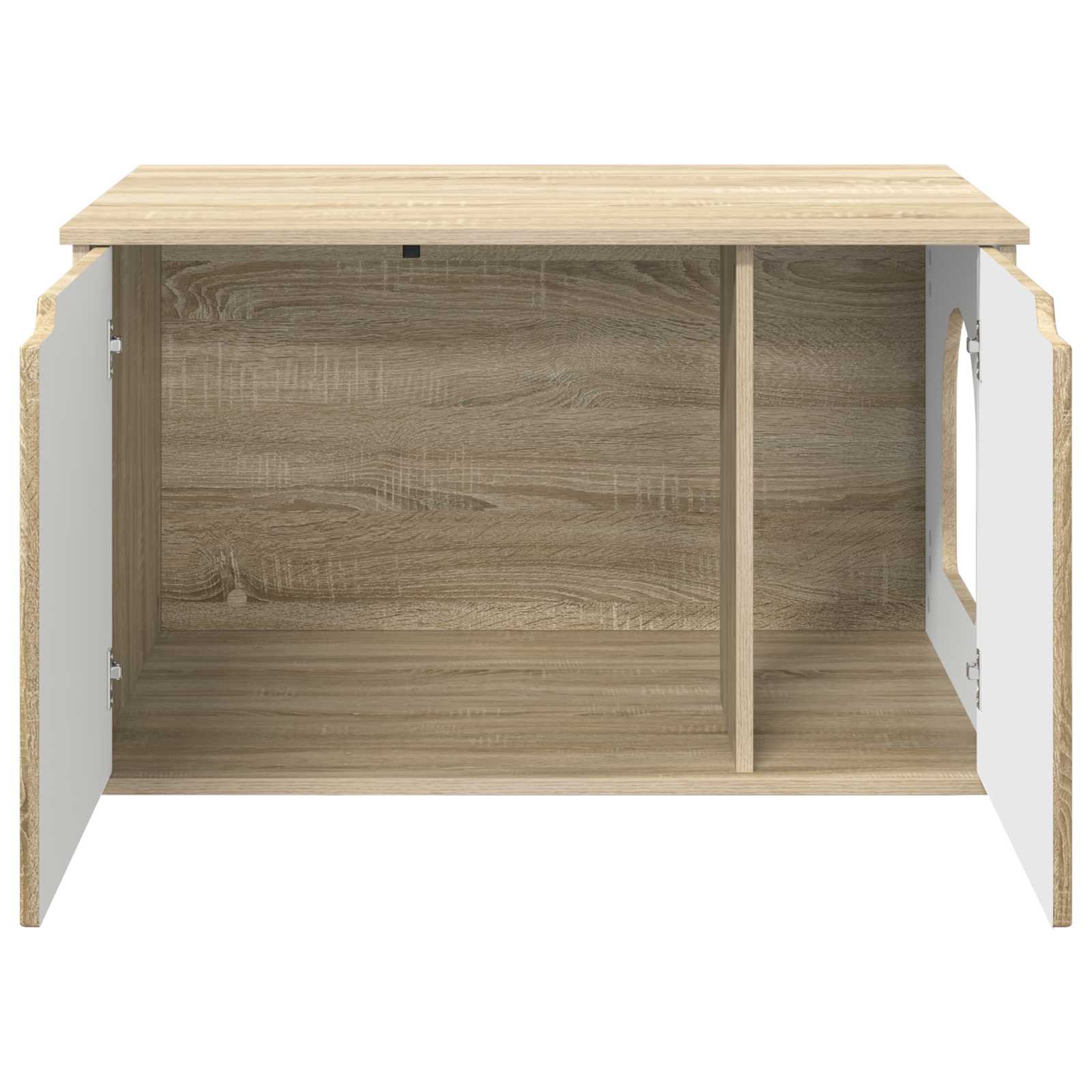 Kočičí dům Sonoma 85 x 55 x 50,5 cm kompozitní dřevo