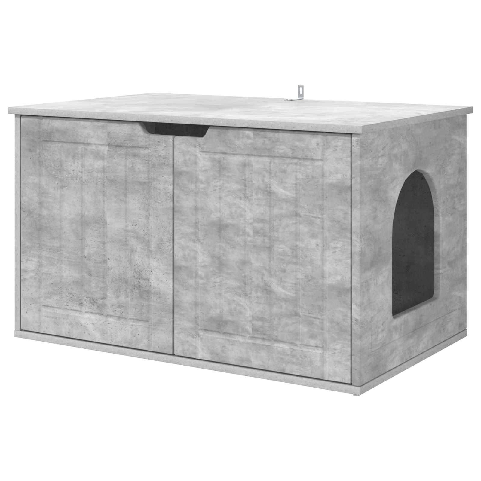 Kočičí dům Beton 85 x 55 x 50,5 cm kompozitní dřevo