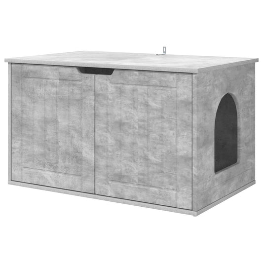 Kočičí dům Beton 85 x 55 x 50,5 cm kompozitní dřevo