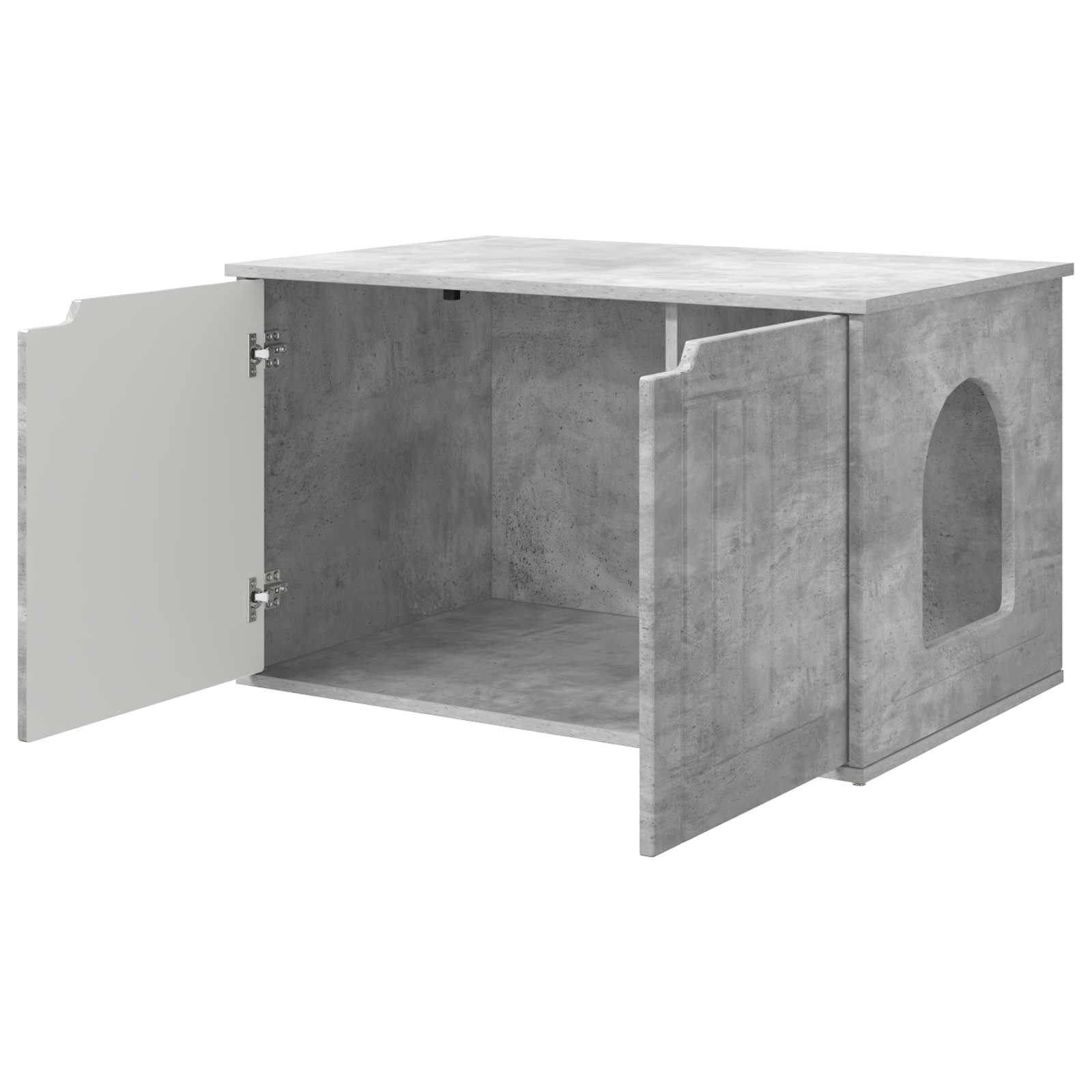 Kočičí dům Beton 85 x 55 x 50,5 cm kompozitní dřevo