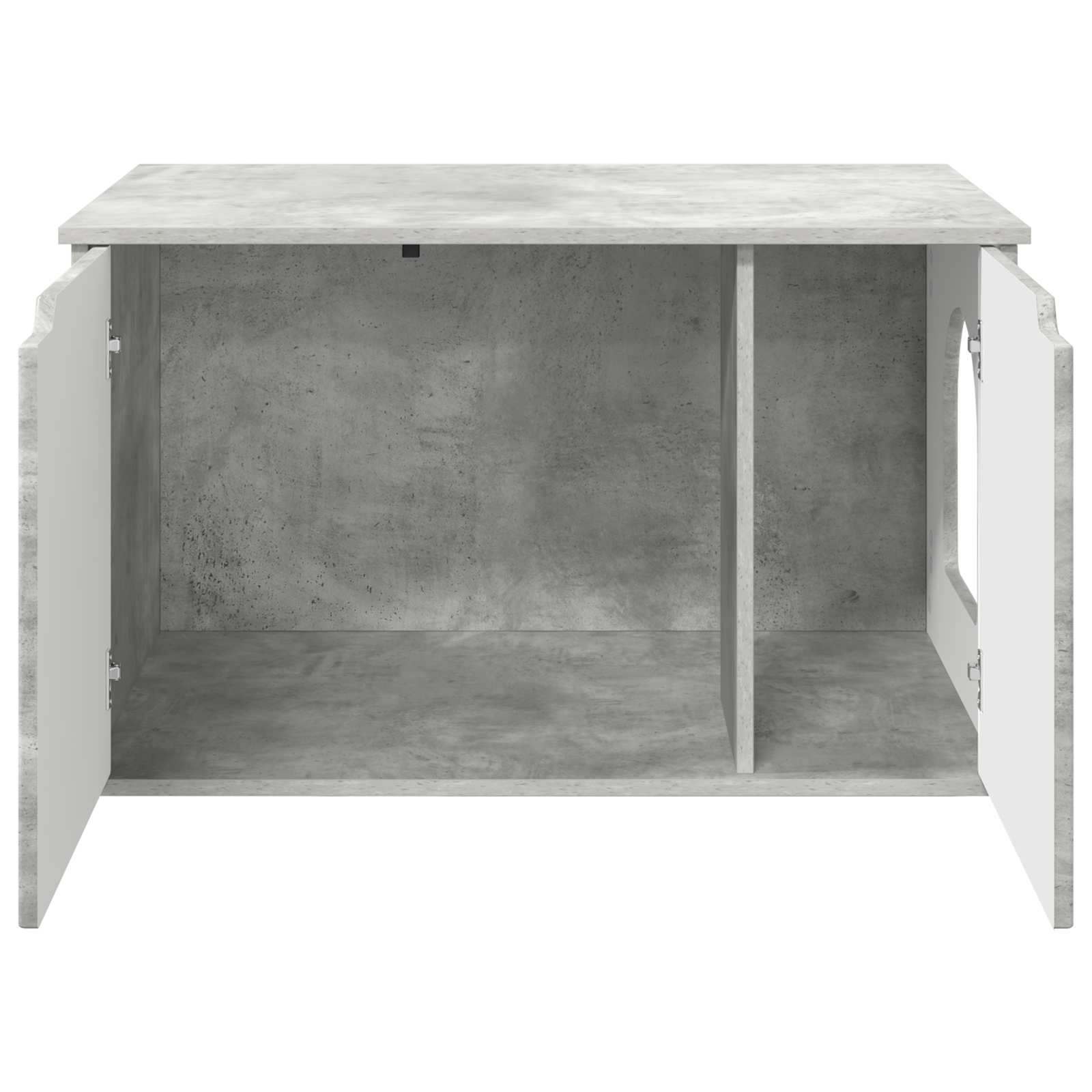 Kočičí dům Beton 85 x 55 x 50,5 cm kompozitní dřevo