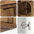 Načíst obrázek do prohlížeče galerie, Kočičí dům Staré dřevo 85 x 55 x 50,5 cm kompozitní dřevo
