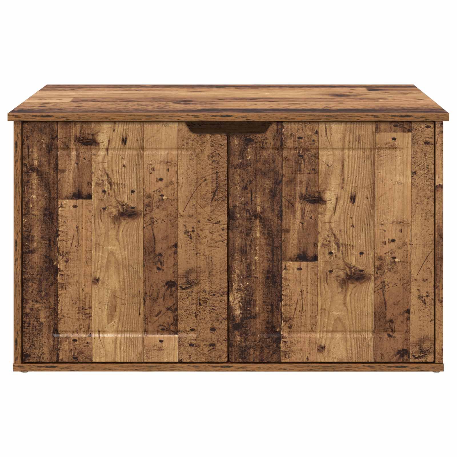 Kočičí dům Staré dřevo 85 x 55 x 50,5 cm kompozitní dřevo