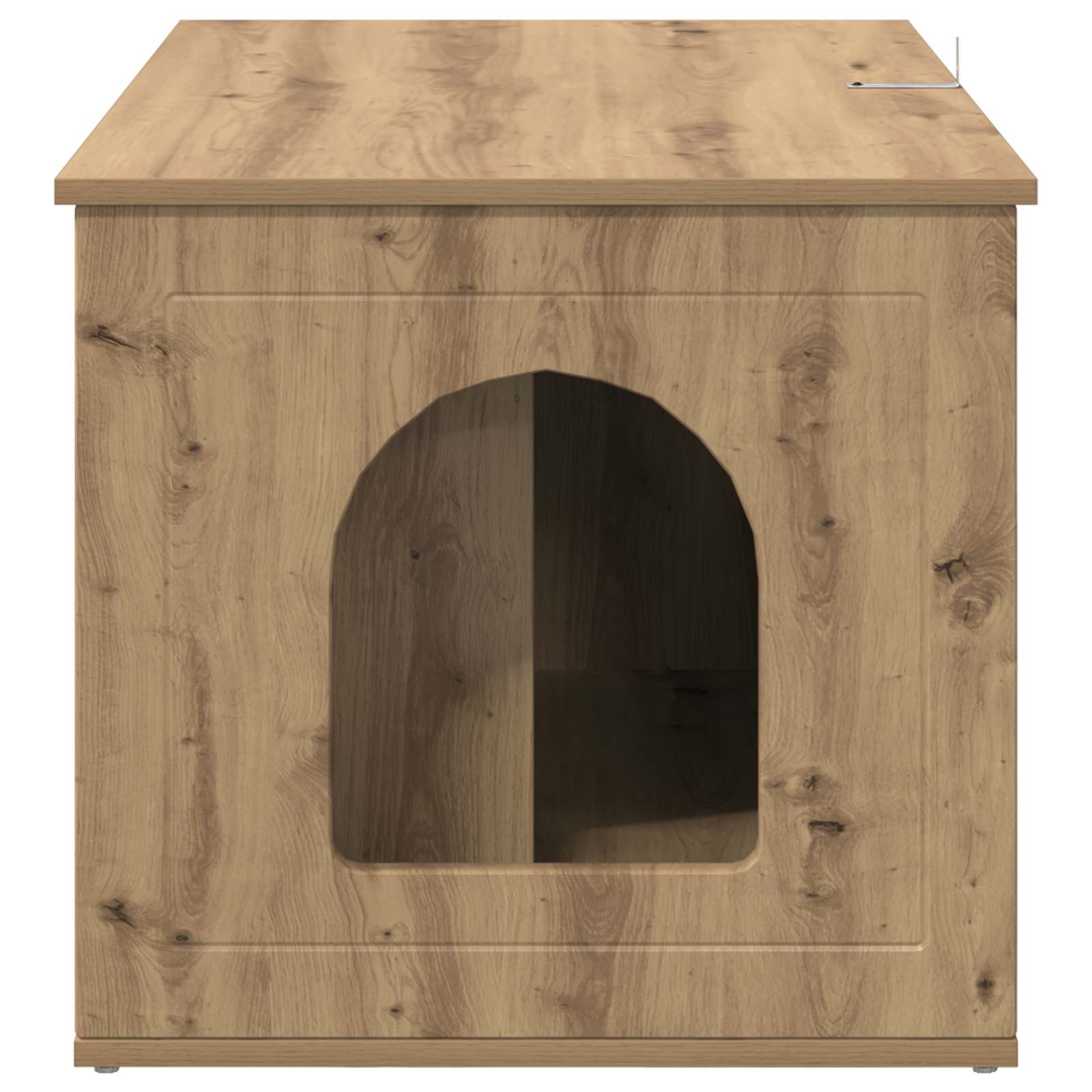 Kočičí dům Umělecký dub 85 x 55 x 50,5 cm kompozitní dřevo