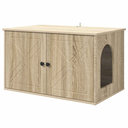 Kočičí dům Sonoma 85 x 55 x 50,5 cm kompozitní dřevo