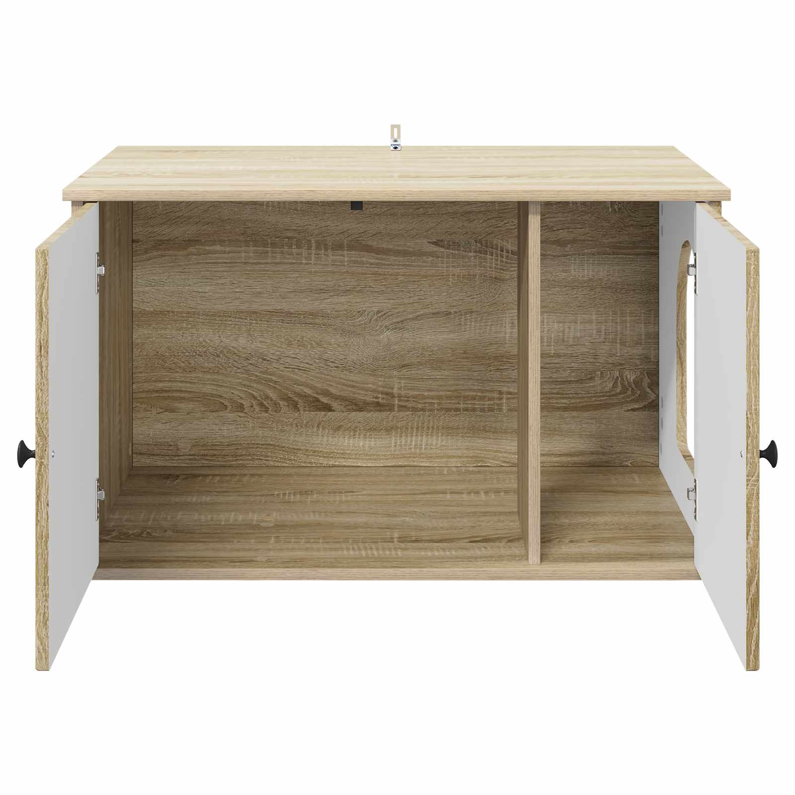 Kočičí dům Sonoma 85 x 55 x 50,5 cm kompozitní dřevo