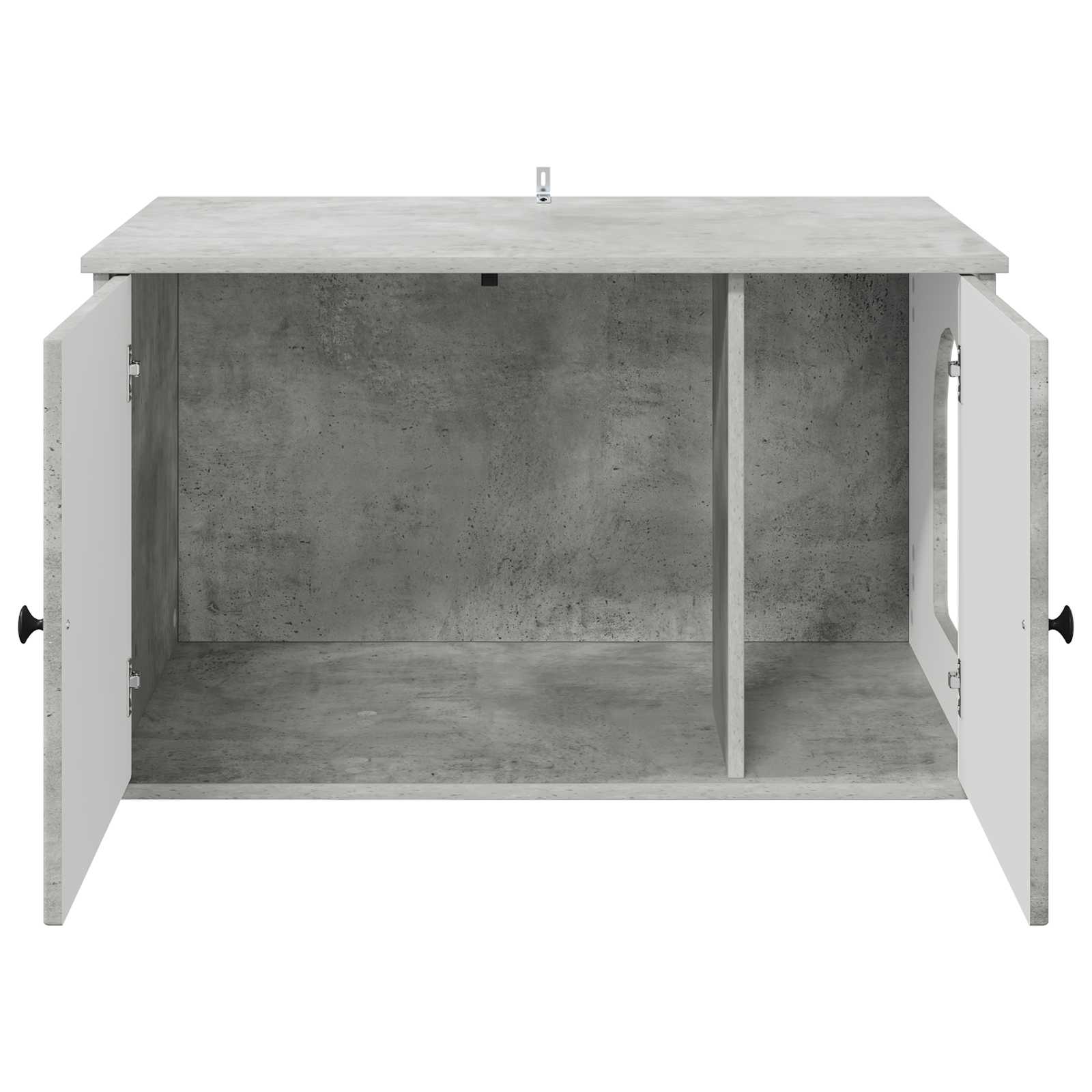 Kočičí dům Beton 85 x 55 x 50 cm kompozitní dřevo