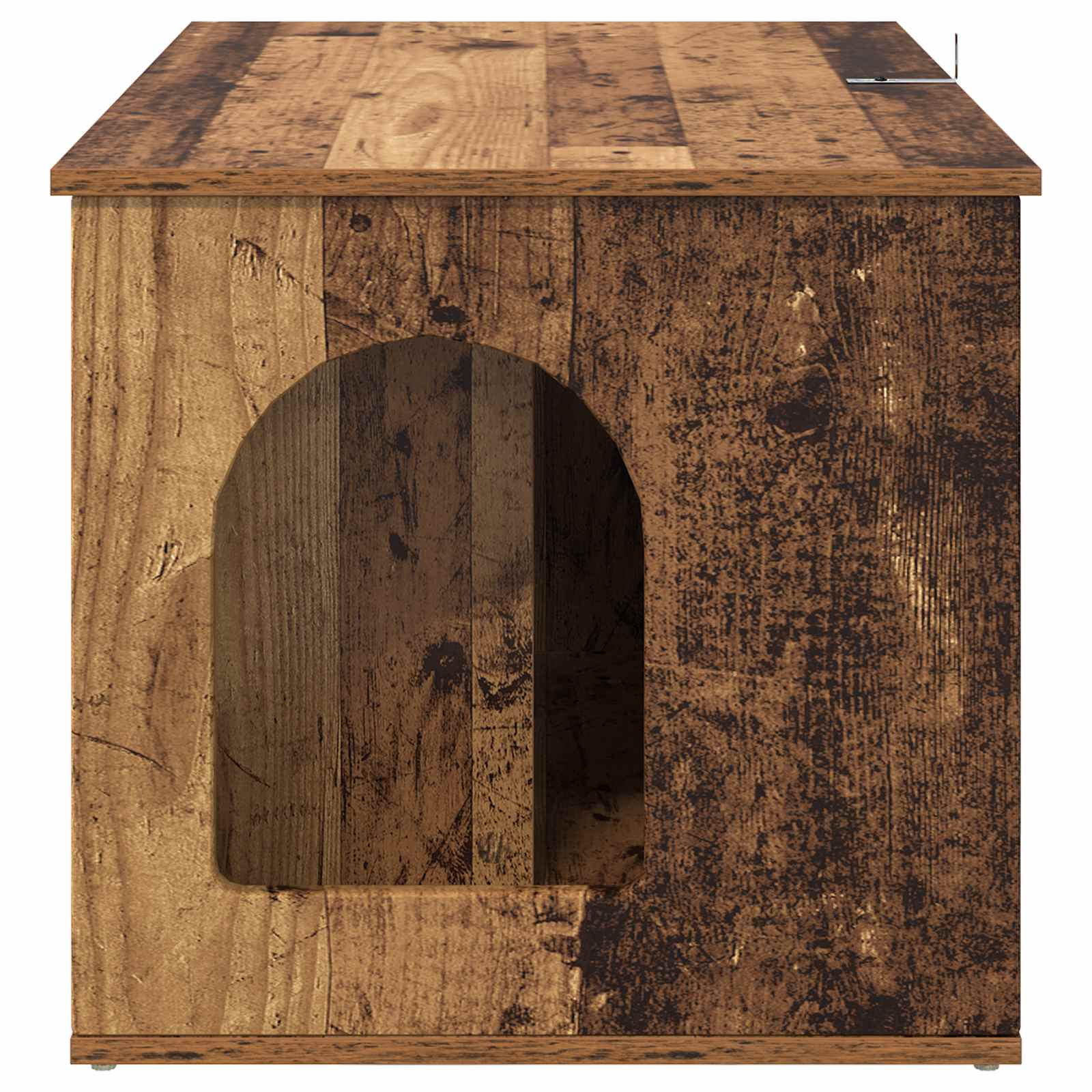 Kočičí dům Staré dřevo 85 x 55 x 50 cm kompozitní dřevo