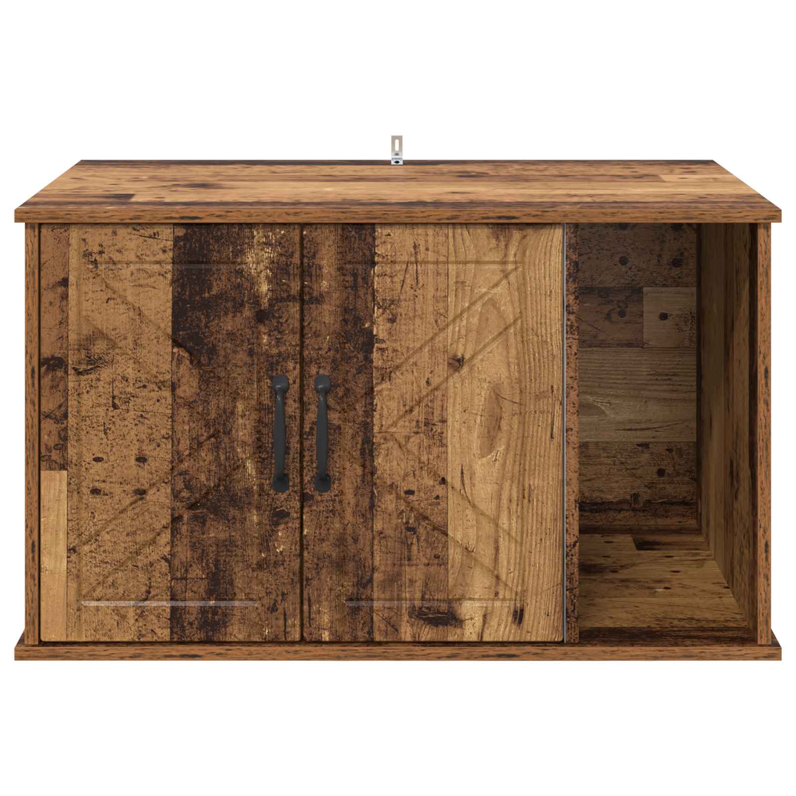 Kočičí dům Staré dřevo 85 x 55 x 50 cm kompozitní dřevo