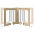 Načíst obrázek do prohlížeče galerie, Skládací psí brána se stojany 4 pcs Dub sonoma 321 cm
