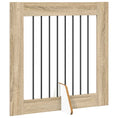 Načíst obrázek do prohlížeče galerie, Skládací psí brána se stojany 6 pcs Dub sonoma 482 cm
