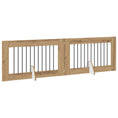 Načíst obrázek do prohlížeče galerie, Skládací psí brána se stojany 2 pcs Dub artisan 200,5 cm
