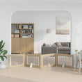 Načíst obrázek do prohlížeče galerie, Skládací psí brána se stojany 4 pcs Dub sonoma 401 cm
