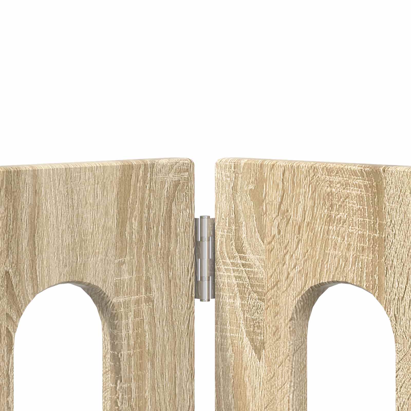 Skládací plot pro domácí mazlíčky 4 pcs Sonoma dub