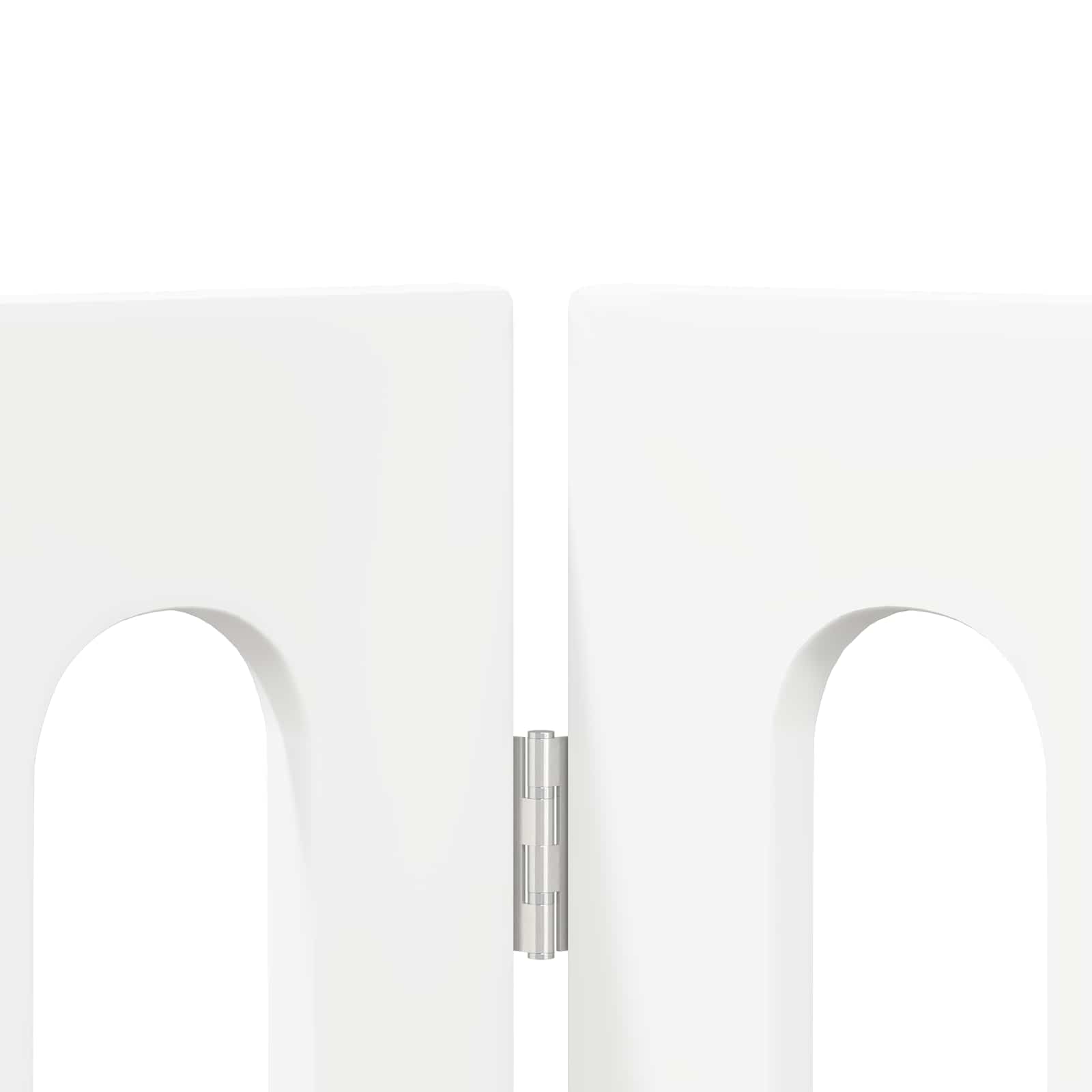 Skládací plot pro domácí mazlíčky 2 pcs Bílý 100,5 x 38 x 90 cm