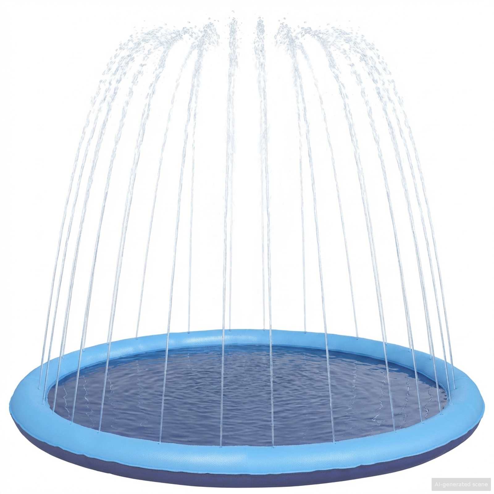 Splash Pad pro děti a psy Modrá Ø150 x 10 cm PVC