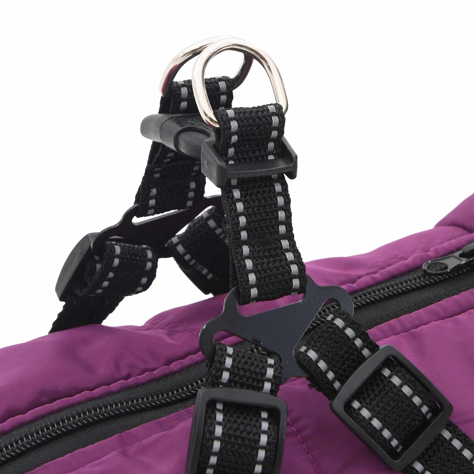 Psí kabát Fialová L52 Fleece a polyester